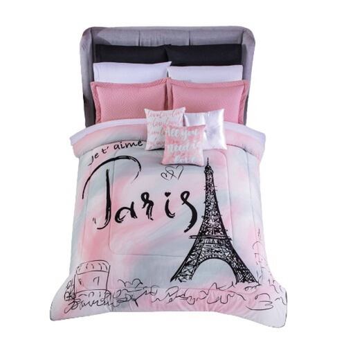 Edredón Paris Amour Matrimonial Individual Colchas Concord