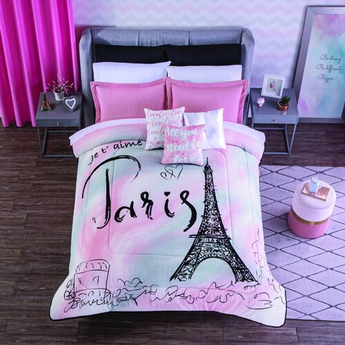 Edredón Paris Amour Matrimonial Individual Colchas Concord