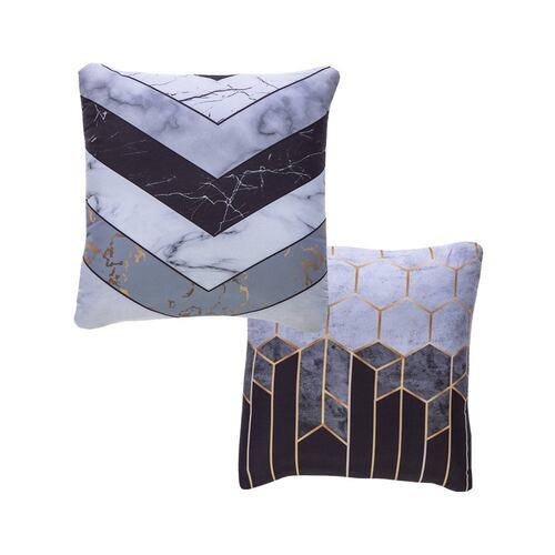 Cojín Decorativo Estándar Marmore Gris Colchas Concord