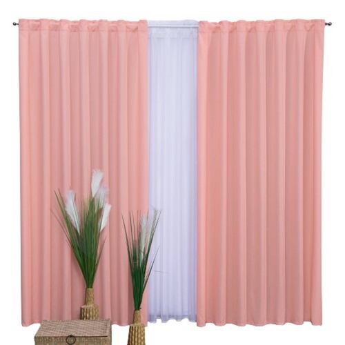 Cortina Decorativa Neo Palo De Rosa Estándar Colchas Concord