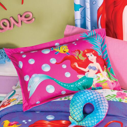 Funda Decorativa Ariel Bajo el Mar Estándar Colchas Concord