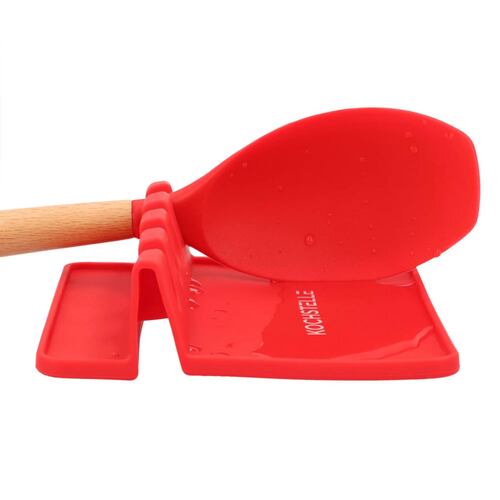 Pad Soporte Rojo Utensilios De Cocina silicona Kochstelle