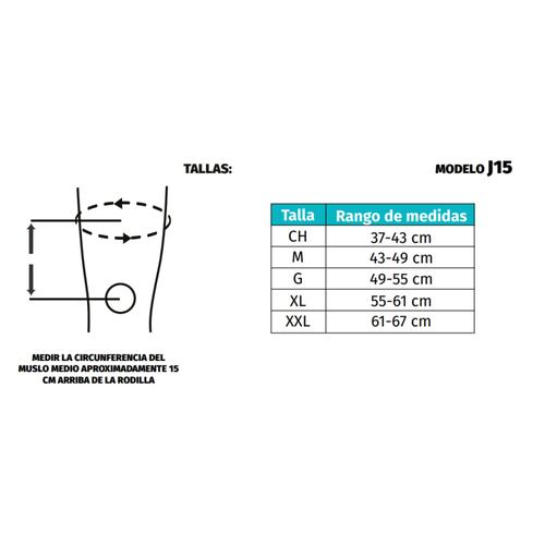 Rodillera Mecánica Abierta Neopreno Adulto J15 Tynor