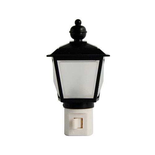 Luz Suave Cálida P/Dormitorio Farol Negro 127 V Foy
