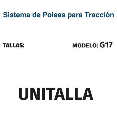 Kit Sistema Poleas Para Tracción Cama Acero G17 Tynor