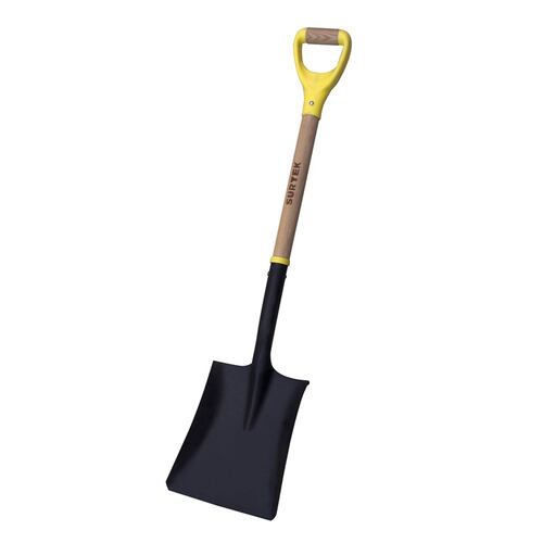 Pala Cuadrada C/ Mango Madera Contractor Grip Surtek