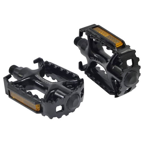 Pedal Bicicleta NWL-979 9/16 C/Reflejantes Aluminio BENOTTO