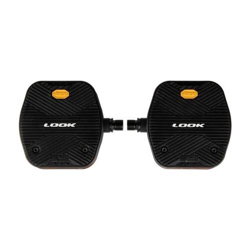 Pedales Bicicleta Plataforma GEOCITY GRIP Negro LOOK