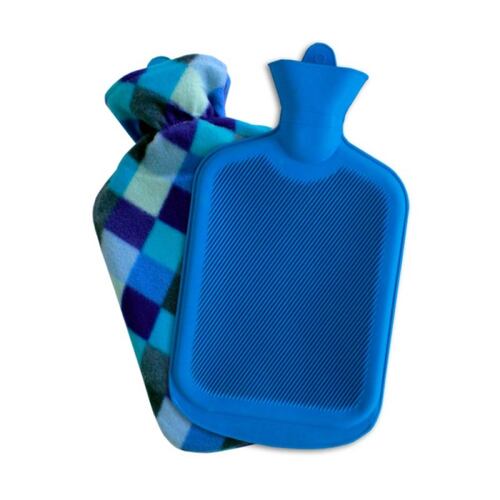 Bolsa Agua Caliente 200ml Hule Azul C/ Funda Medimetrics