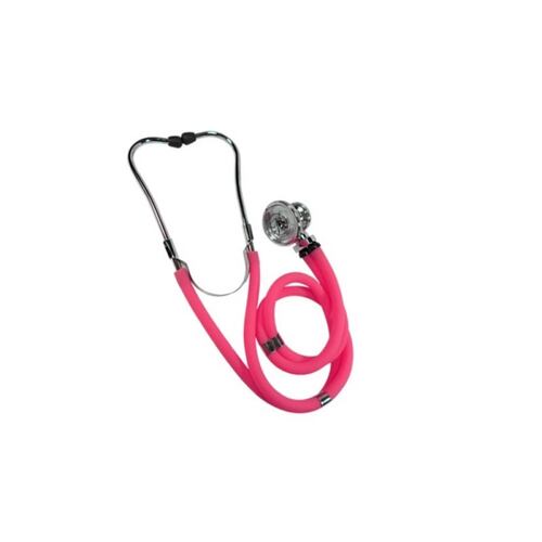 Estetoscopio DR RP Doble Diafragma Rosa Impacto Medimetrics.