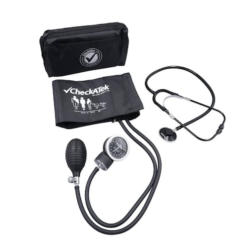 Kit Equipo Estudiante Enfermería Medicina Azul Negro