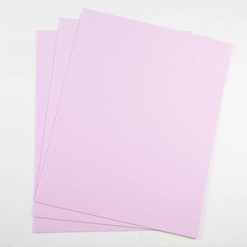 Foamy Tamaño Cuadricarta 10 Pzas Rosa Pastel Selanusa
