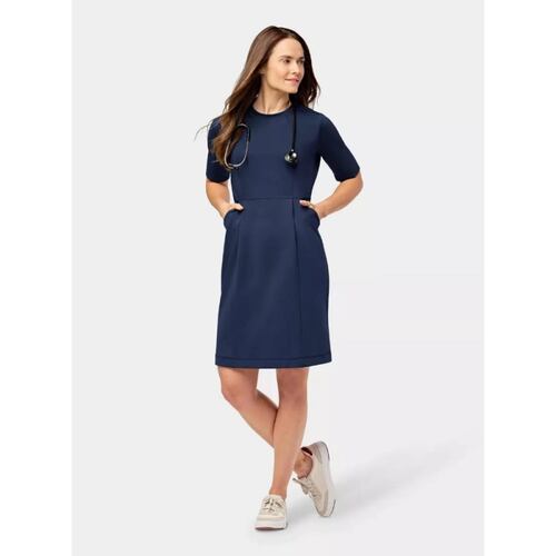 Vestido Medico Quirúrgico P/ Mujer Azul 9199 WonderWink