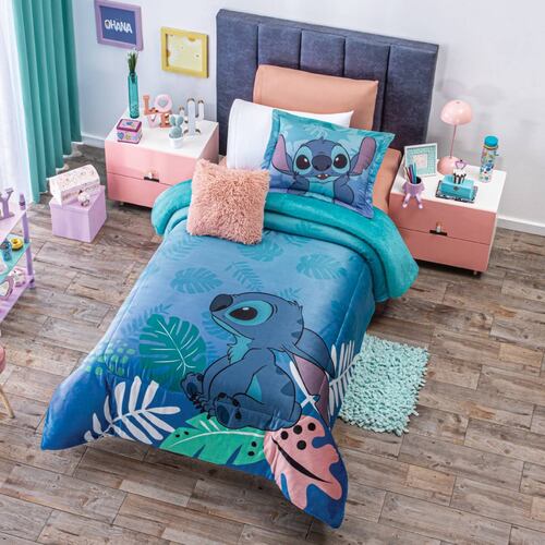 Cobertor Pachicalientito Stitch Aloha Individual Concord