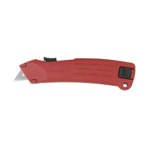 Navaja Automática Seguridad Rojo Acero Inoxidable Urrea