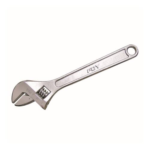 Llave Ajustable 12" Cromado Acero Inoxidable Foy