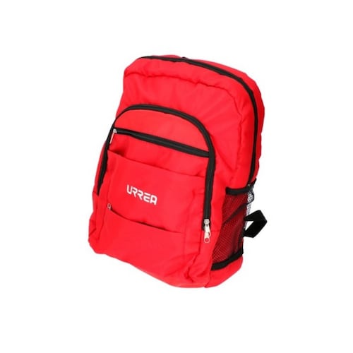 Mochila Porta Laptop Espacio C/Bolsillos Rojo Urrea