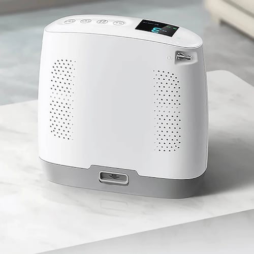 Concentrador Oxígeno Portátil 3.5L/min Recargable Yuwell