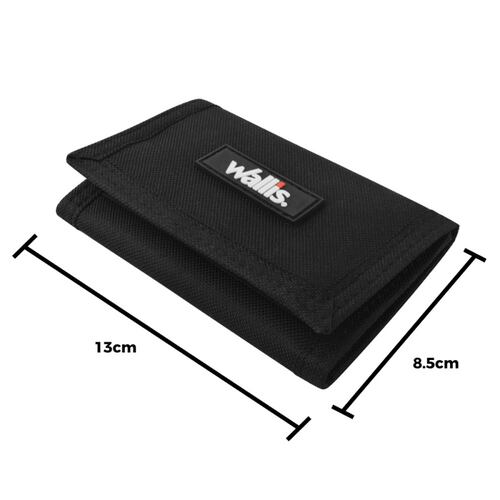 Cartera 3 Dobleces Abierta 24.5x12.5cm Poliester Wallis