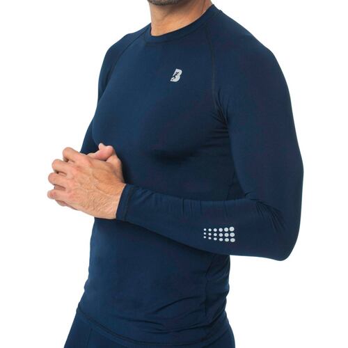 Playera Deportiva DryFit Manga Larga Hombre BlackSecretSport