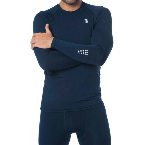 Playera Deportiva DryFit Manga Larga Hombre BlackSecretSport