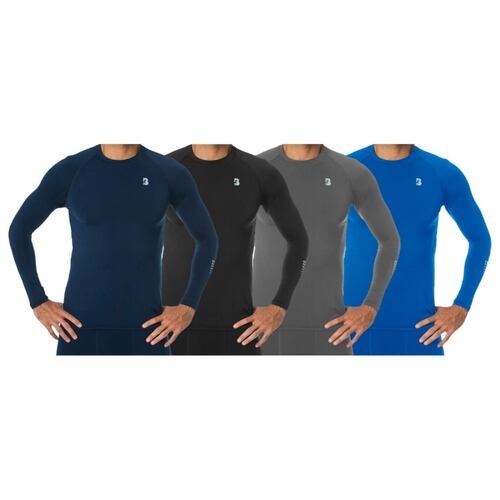 Playera Deportiva DryFit Manga Larga Hombre BlackSecretSport