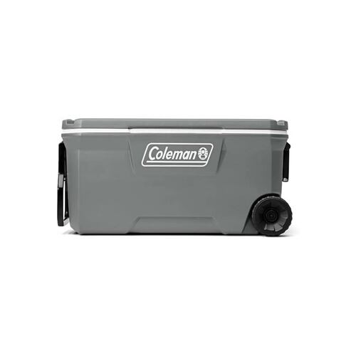 Hielera Rodante 100 Qt Gris C/Tapa Resistente Coleman