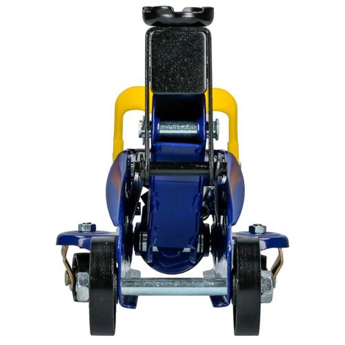 Gato Hidráulico de Patín Compacto 1.5Ton Acero Azul Foy