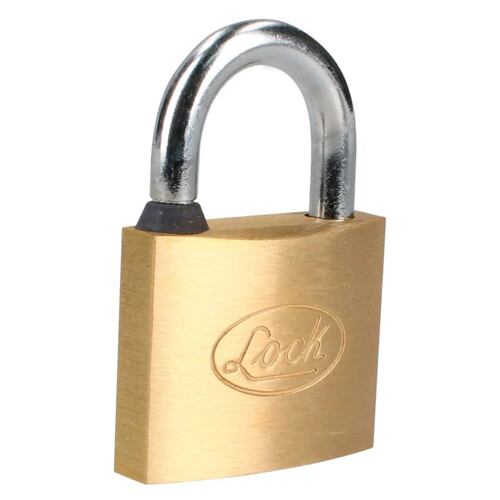 Juego 4 Candados Latón Cortos 40mm Llave Estándar Lock