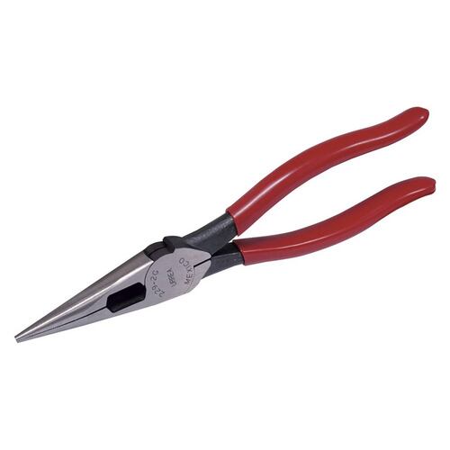 Pinza P/Electricista Punta Larga Corte Lateral Rojo Urrea