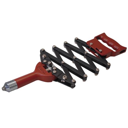 Remachadora Tipo Acordeón Uso Pesado Rojo/Negro Urrea