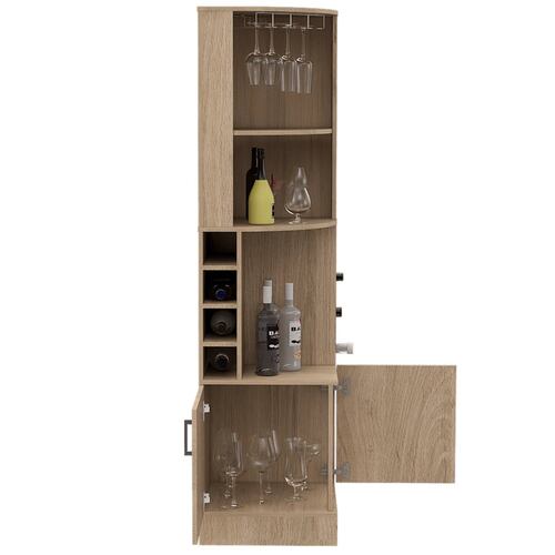 Bar Esquinero Syrah Rta Rovere Beige Madera MDP Excelsior