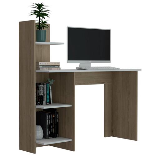 Escritorio Oficina/Estudio Con 4 Entrepaños Rovere Excelsior