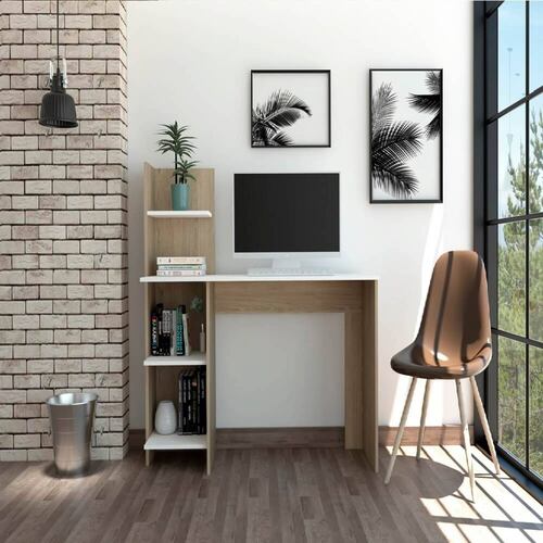 Escritorio Oficina/Estudio Con 4 Entrepaños Rovere Excelsior