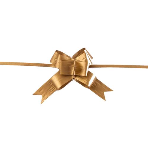 Moño Decoracion 50 Pzas Oro Mini Celosa Celomagico