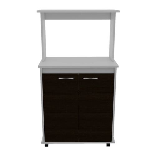 Módulo Microondas Madera C/2 Puertas Láminas Excelsior