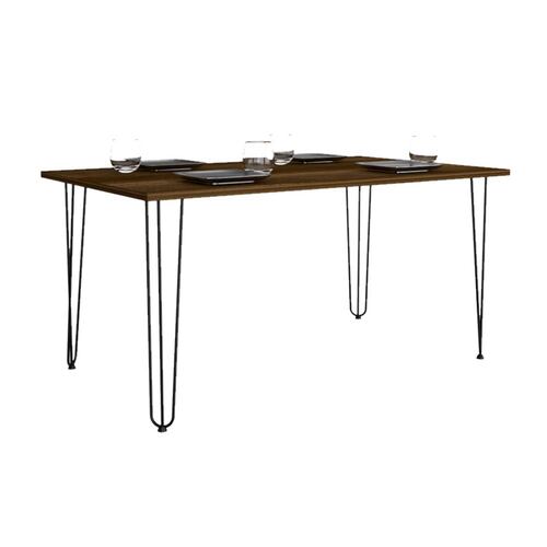 Mesa Comedor Madera Aglomerada P/4 Puestos Cobre Excelsior