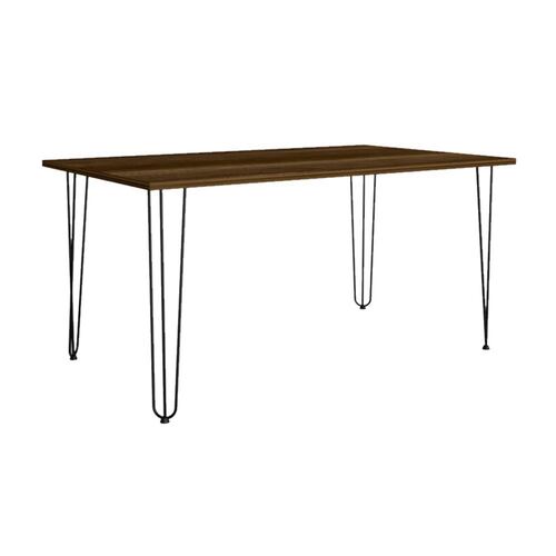 Mesa Comedor Madera Aglomerada P/4 Puestos Cobre Excelsior