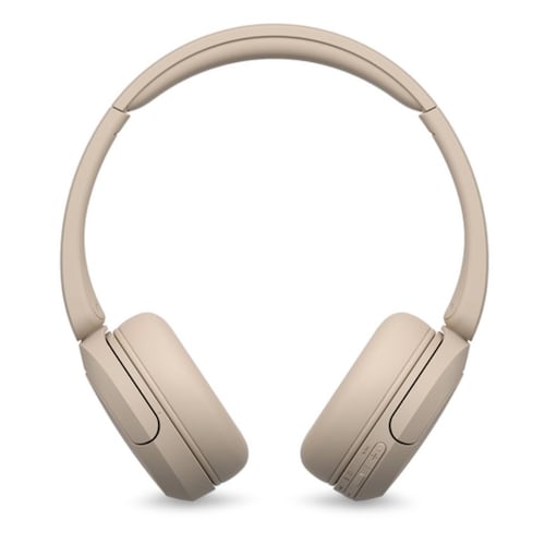 Audífonos Diadema Inalámbricos Bluetooth WH-CH520-BEIG Sony.