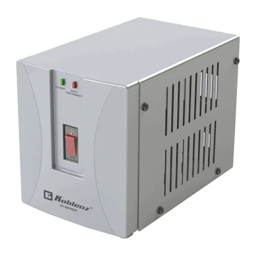Regulador Voltaje 1500Va 1000W Línea Blanca RI-1502 Koblenz.