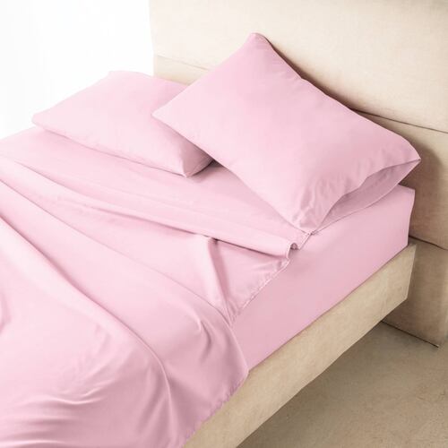 Juego Sabanas Individuales Esencial Rose Light Concord.