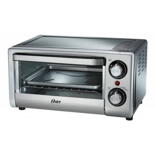 Horno De Mesa Eléctrico Oster Compact Tssttv10l 10l Plata 127v
