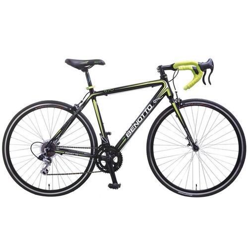 Bicicleta Benotto 570 Ruta Alum R700C 14V Shimano Negra