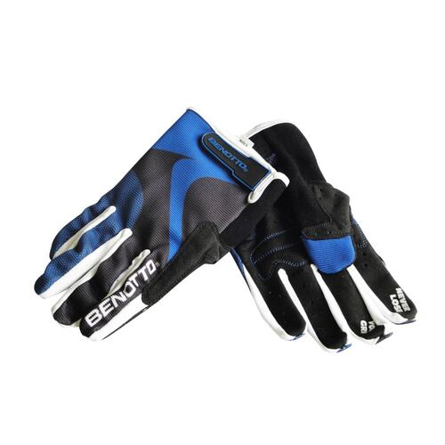 Guantes Ciclista BENOTTO Completo Gel MS-892 Talla: S Azul/Negro