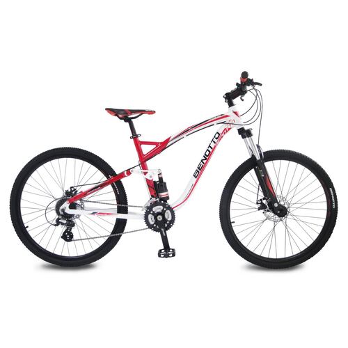 Bicicleta Benotto DS-800 Aluminio R27.5 24V Roja ch-med