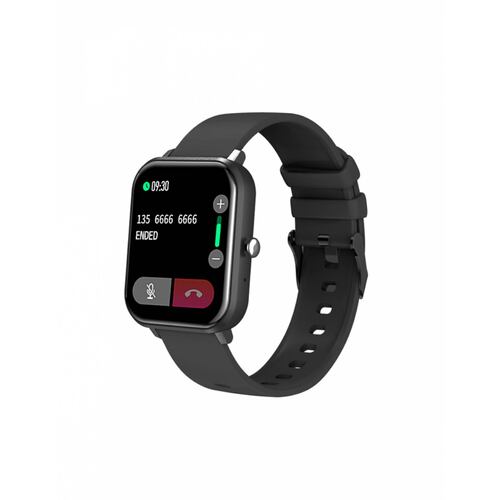SYNC RAY Smartwatch SW26 Negro - Multideportivo Compatible con iOS y Android, Contesta llamadas, Resistente al Agua IP67, Monitor de Ritmo Cardiaco, Presión Arterial y Oxigenación, Pantalla Táctil Full HD, Notificaciones Push de Redes Sociales y SMS.