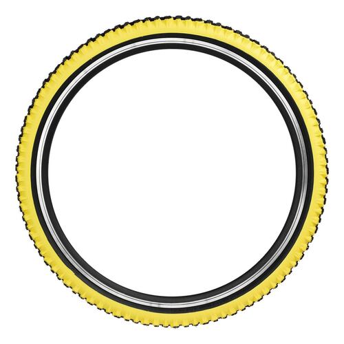 Llanta para bicicleta R26 x2.10 amarilla payaso K816 Kenda 