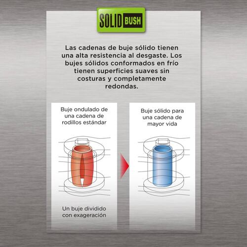 Cadena para moto 428V x 132 eslabones Oil Ring DID 