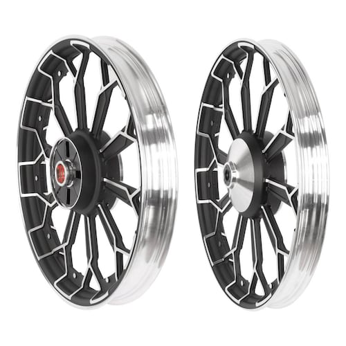 Par De Rines Ak001 Aluminio Para Moto Ft125 Ft150 Kinlley 