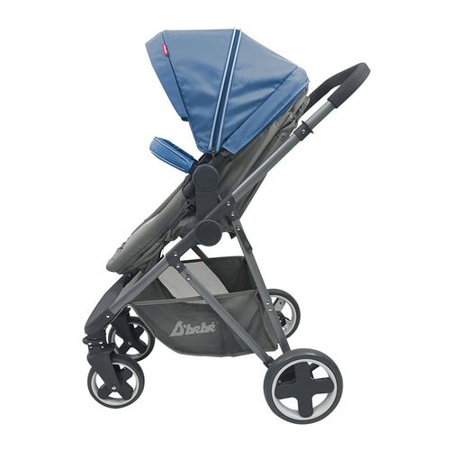 Carreola con Portabebe Travel System Queen Reversible  - Azul